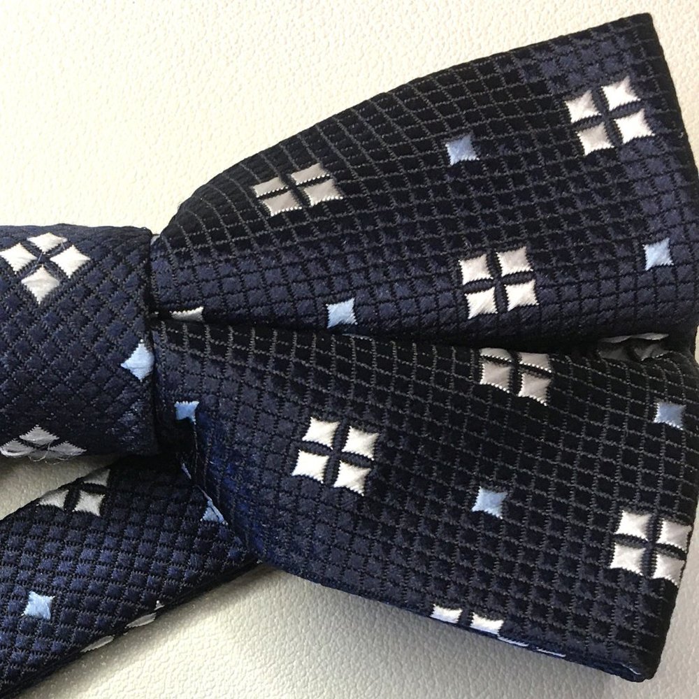 JON VANDYK HOLLAND Vintage Vibe Semi-Butterfly Bow Tie ▶◀ 𝔹ℝ𝔸ℕ𝔻 ℕ𝔼𝕎! - Picture 3 of 9